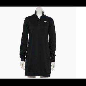 Black Nike fleece dress